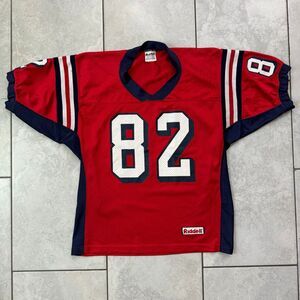 Vintage Riddell Buffalo Bills Jersey Red Size L